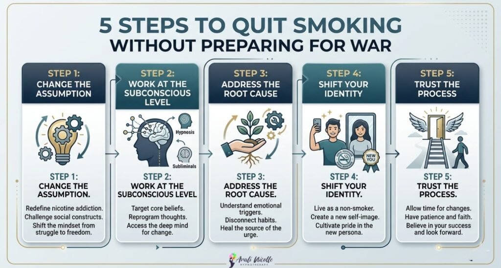 How to Quit Smoking Without Preparing for War