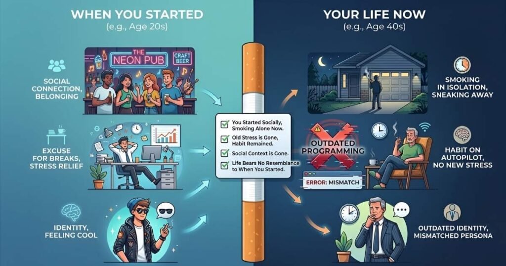 Signs You're Smoking for a Version of Your Life That No Longer Exists